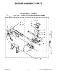 Diagram for 04 - Burner Assembly Parts