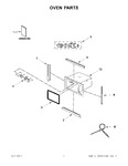 Diagram for 01 - Oven Parts
