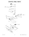 Diagram for 02 - Control Panel Parts