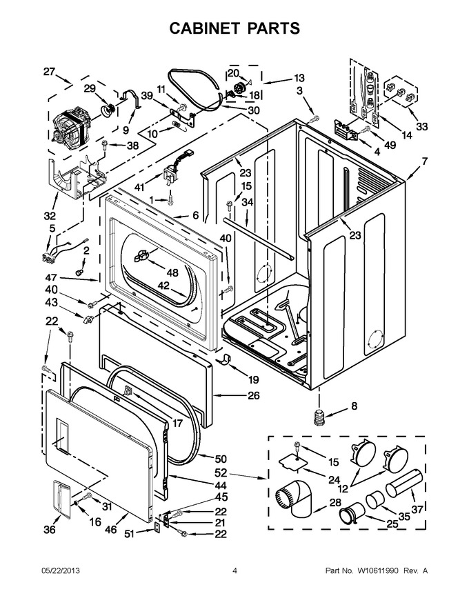 Diagram for 7MMEDX550XW1
