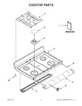Diagram for 02 - Cooktop Parts