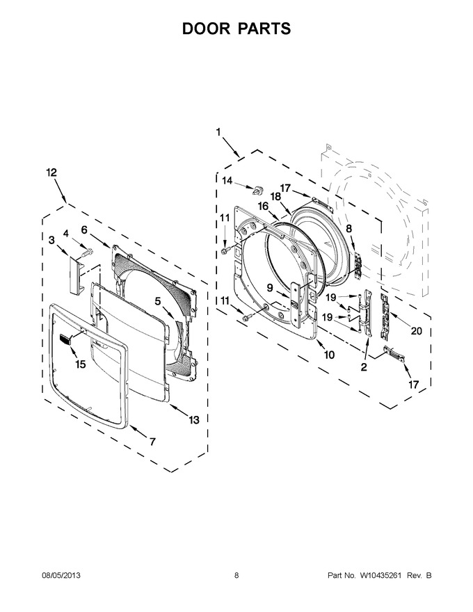 Diagram for YMED9000YW1