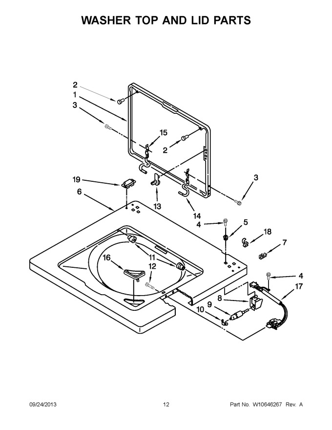 Diagram for YMET3800XW1