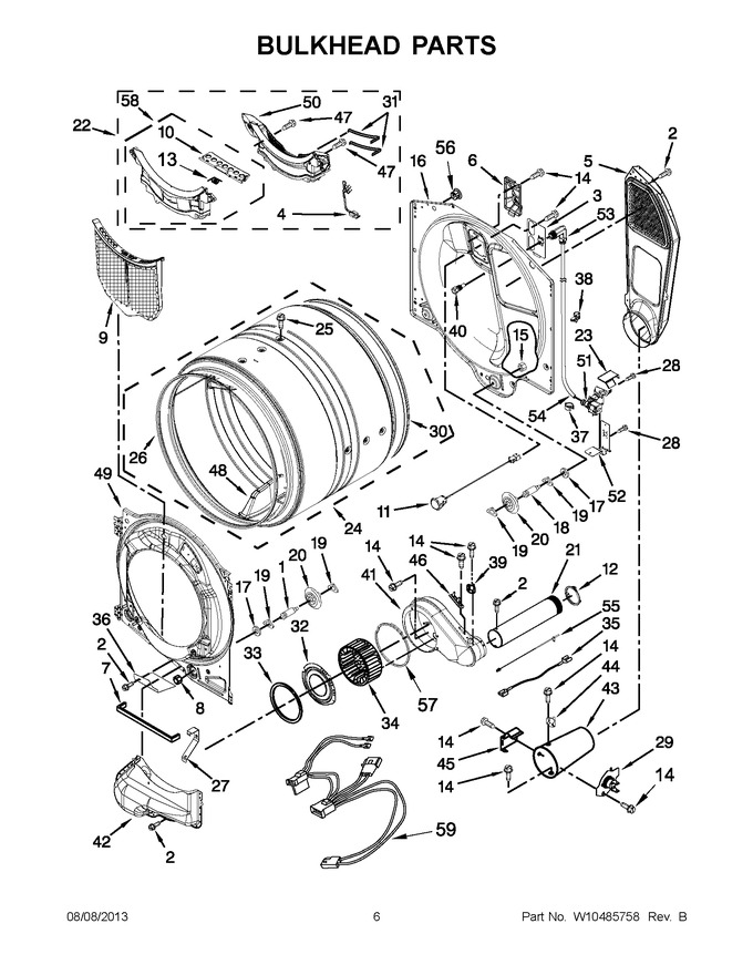 Diagram for MGD6000XW2