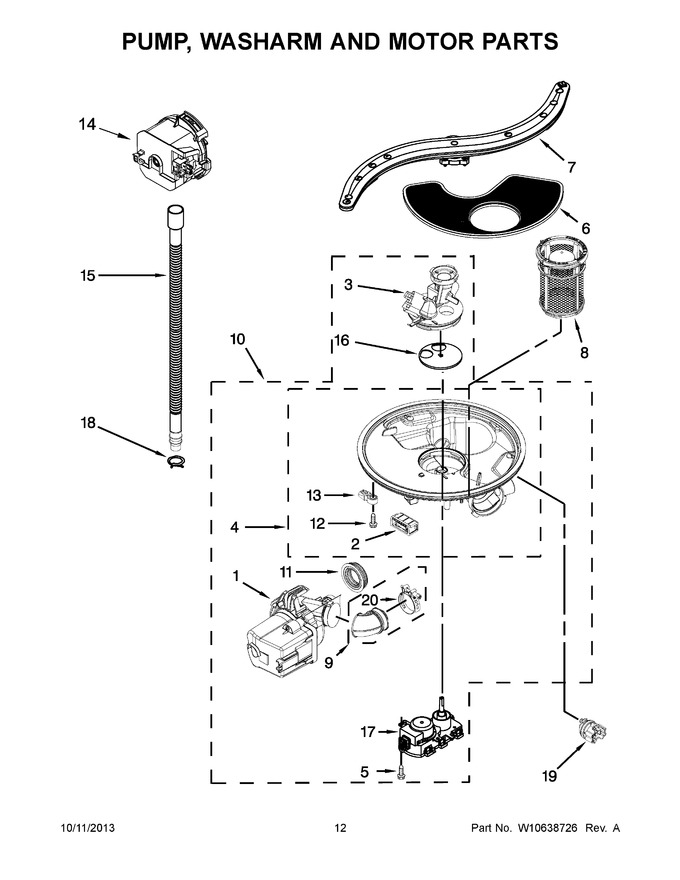 Diagram for JDB8000AWS3