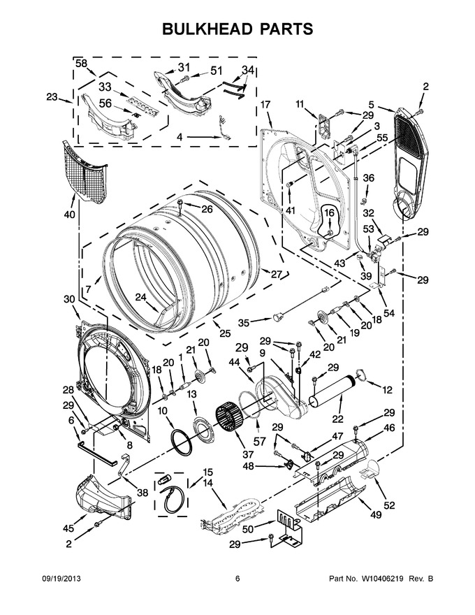 Diagram for YMED6000XG1