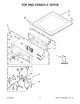 Diagram for 02 - Top And Console Parts