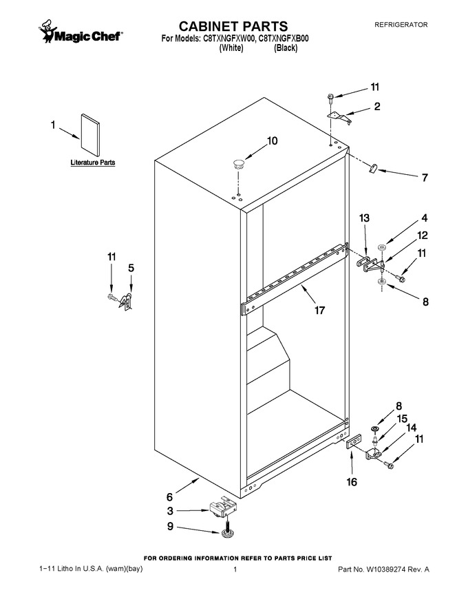 Diagram for C8TXNGFXW00