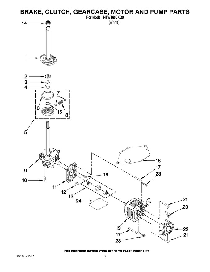 Diagram for NTW4600XQ0