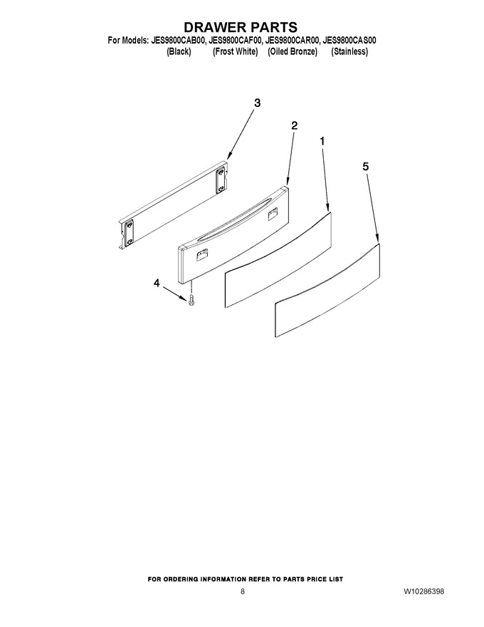 Diagram for JES9800CAF00