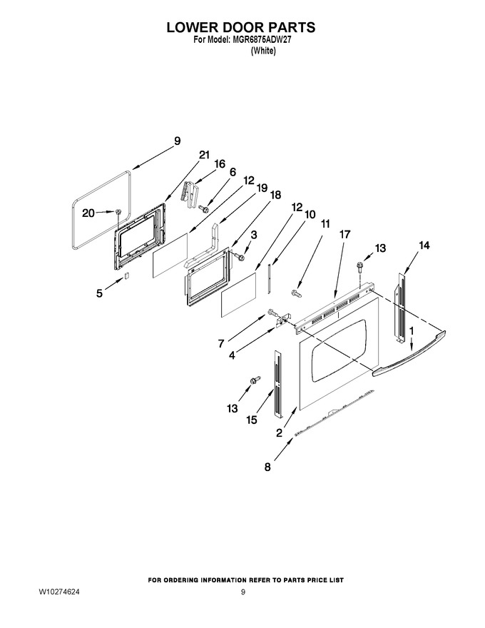 Diagram for MGR6875ADW27