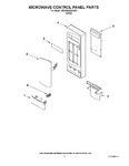 Diagram for 06 - Microwave Control Panel Parts