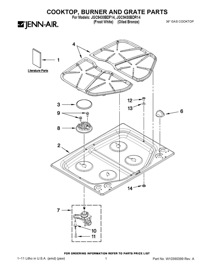 Diagram for JGC9430BDR14
