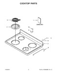 Diagram for 02 - Cooktop Parts