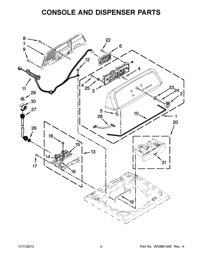 Diagram for 4KMVWX505BW0