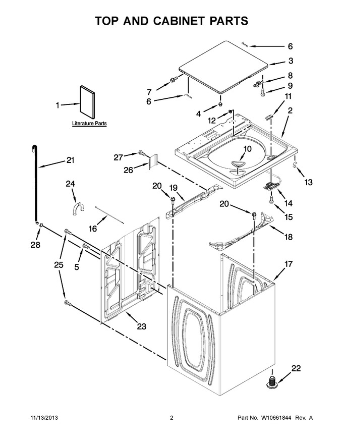 Diagram for 4KMVWC400BW0