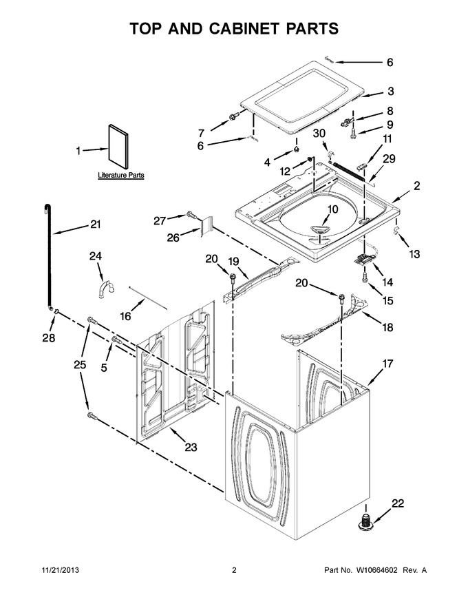 Diagram for 4KMVWC405BW0