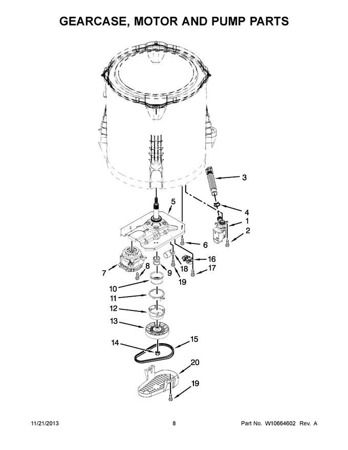Diagram for 4KMVWC405BW0