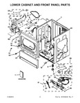 Diagram for 02 - Lower Cabinet And Front Panel Parts
