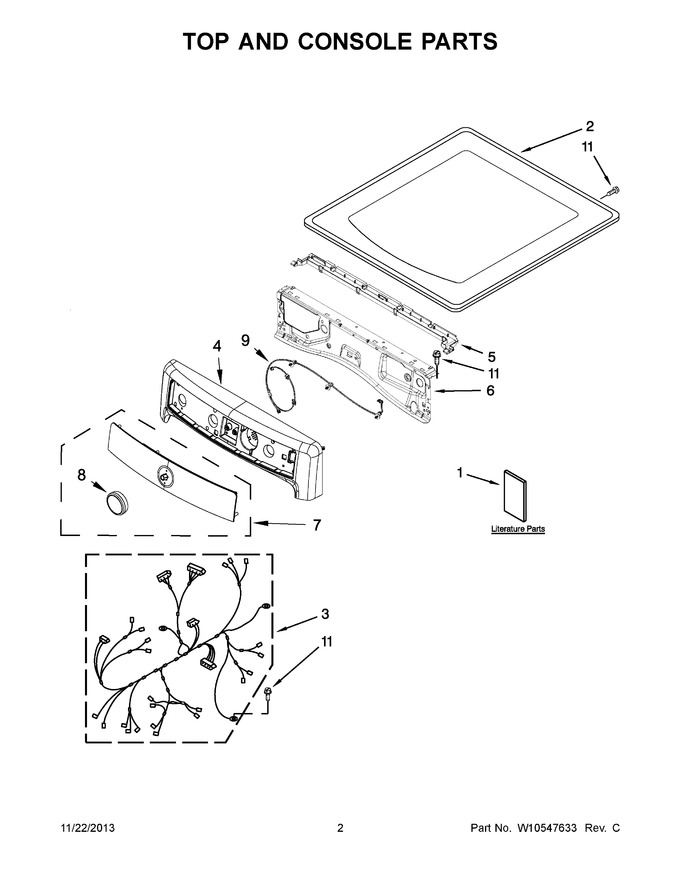 Diagram for MED6000AW0