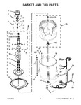 Diagram for 04 - Basket And Tub Parts