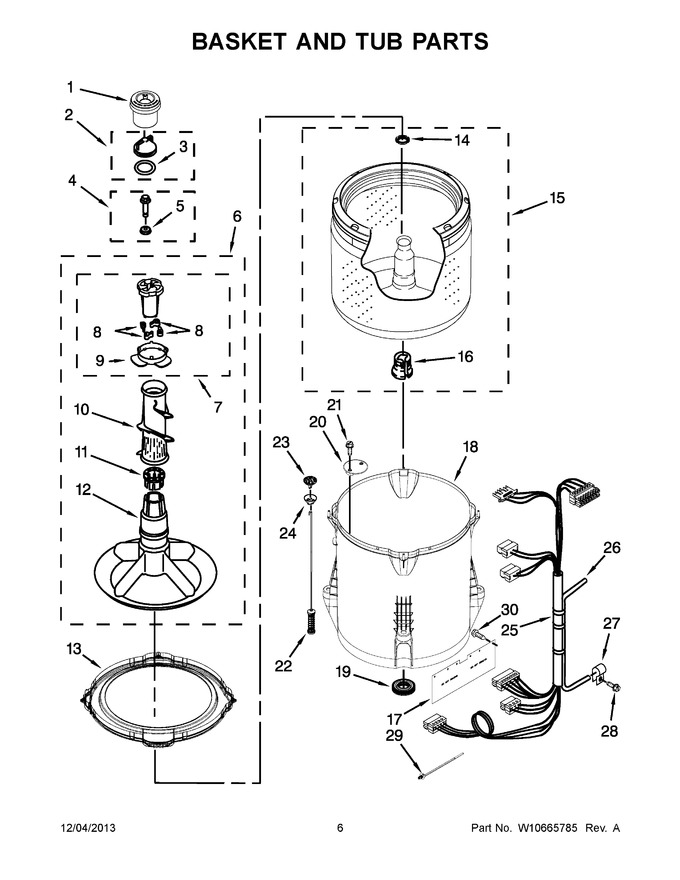 Diagram for 4KMVWC300BW0
