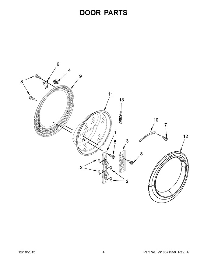 Diagram for NFW5700BW1