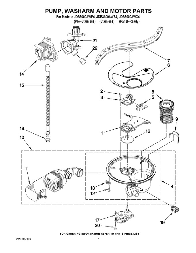 Diagram for JDB3600AWX4