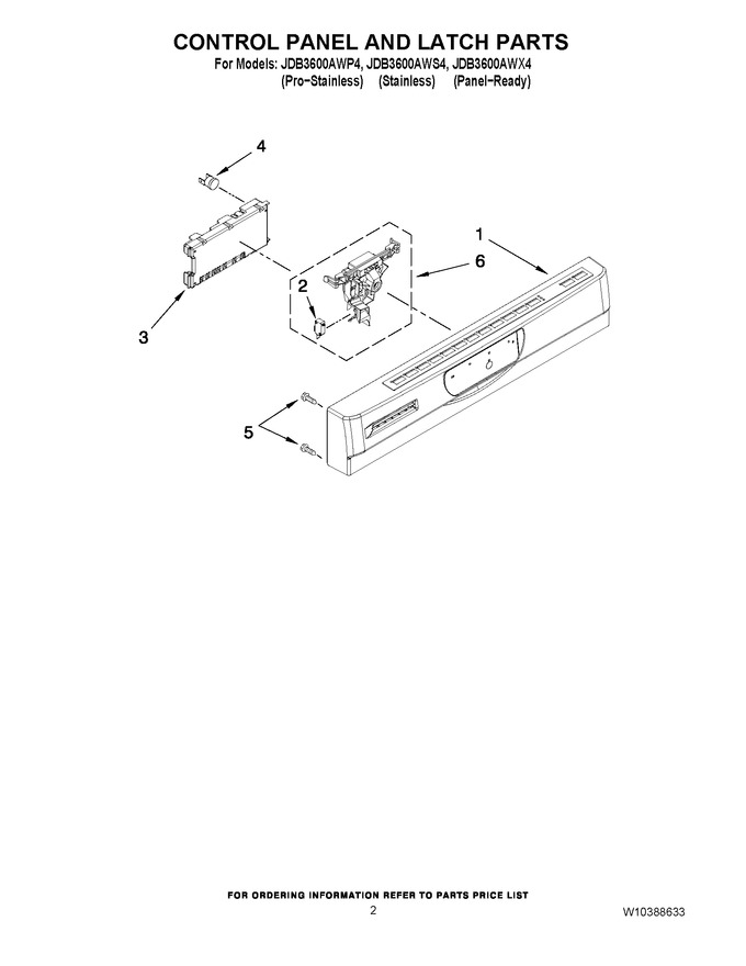 Diagram for JDB3600AWS4