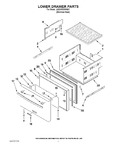 Diagram for 04 - Lower Drawer Parts