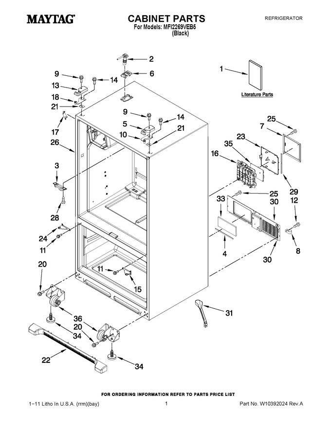Diagram for MFI2269VEB5