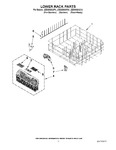 Diagram for 10 - Lower Rack Parts