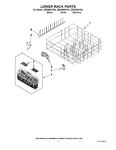 Diagram for 10 - Lower Rack Parts