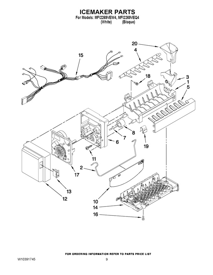 Diagram for MFI2269VEW4