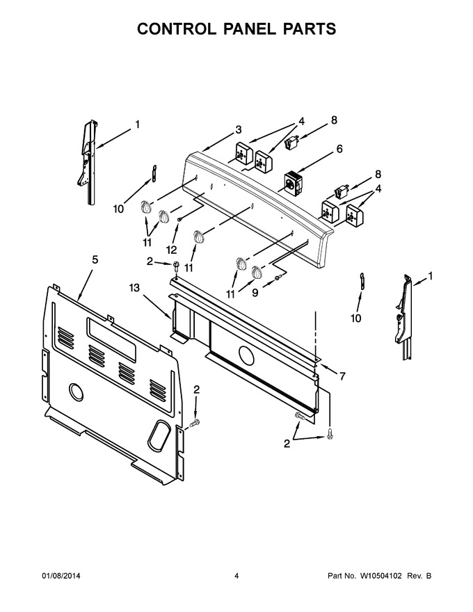 Diagram for 4KMER7600AW0