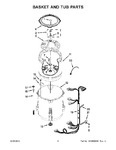 Diagram for 04 - Basket And Tub Parts