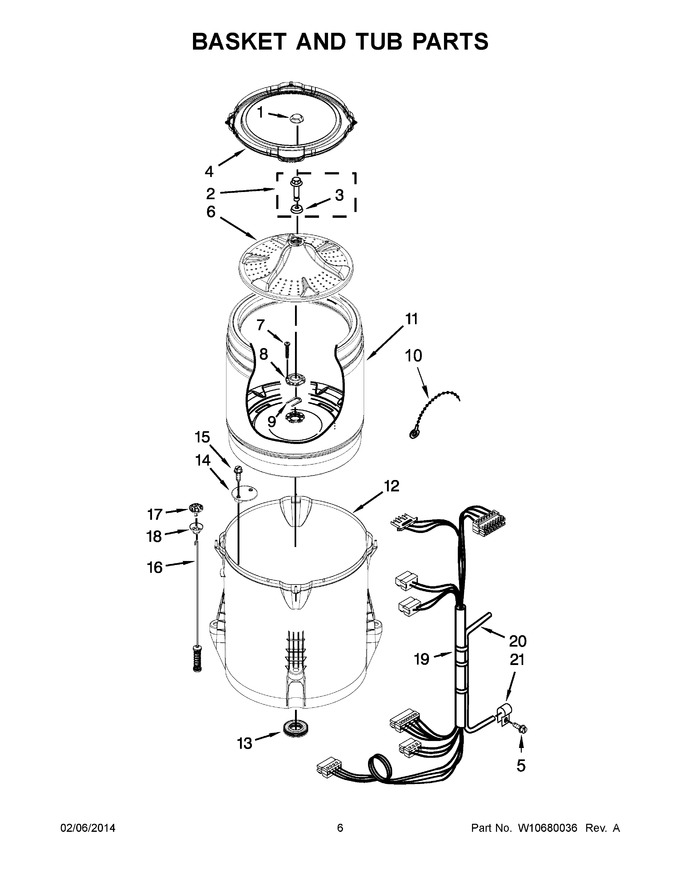 Diagram for 7MMVWH450DW0