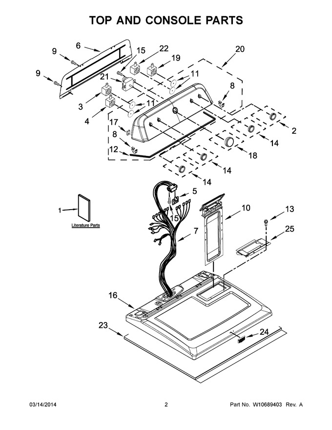 Diagram for MEDX500BW1