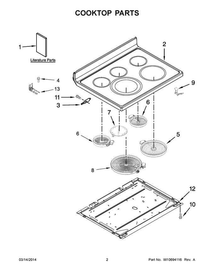 Diagram for YMER8700DH0