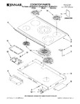 Diagram for 01 - Cooktop Parts