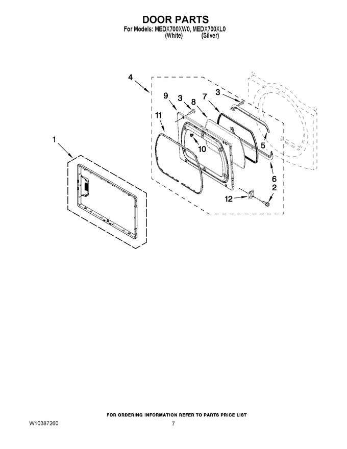 Diagram for MEDX700XW0