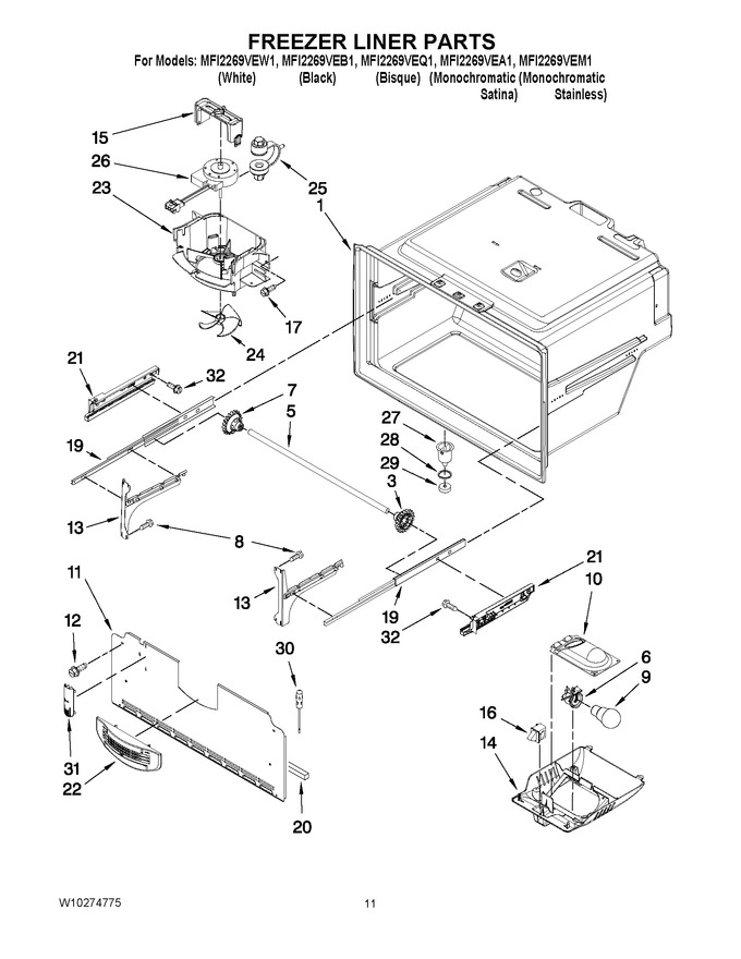 Diagram for MFI2269VEQ1