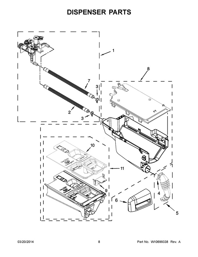 Diagram for MHW4100DW0