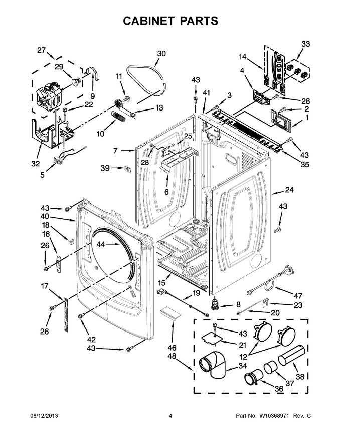 Diagram for YMED7000XG0