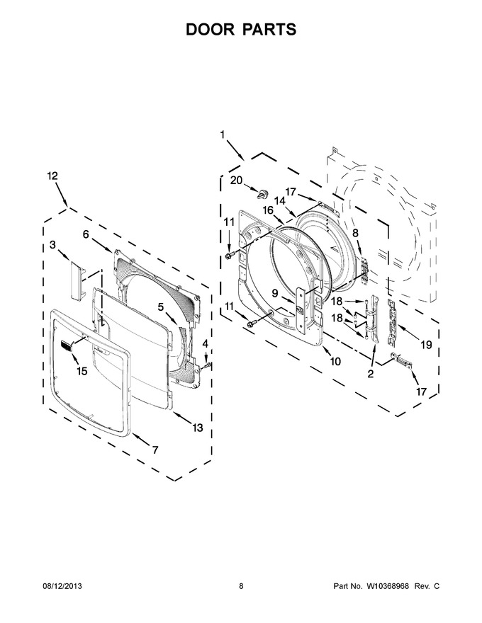 Diagram for YMED6000XR0