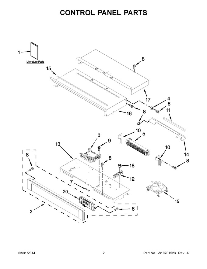 Diagram for MEW9530AB02