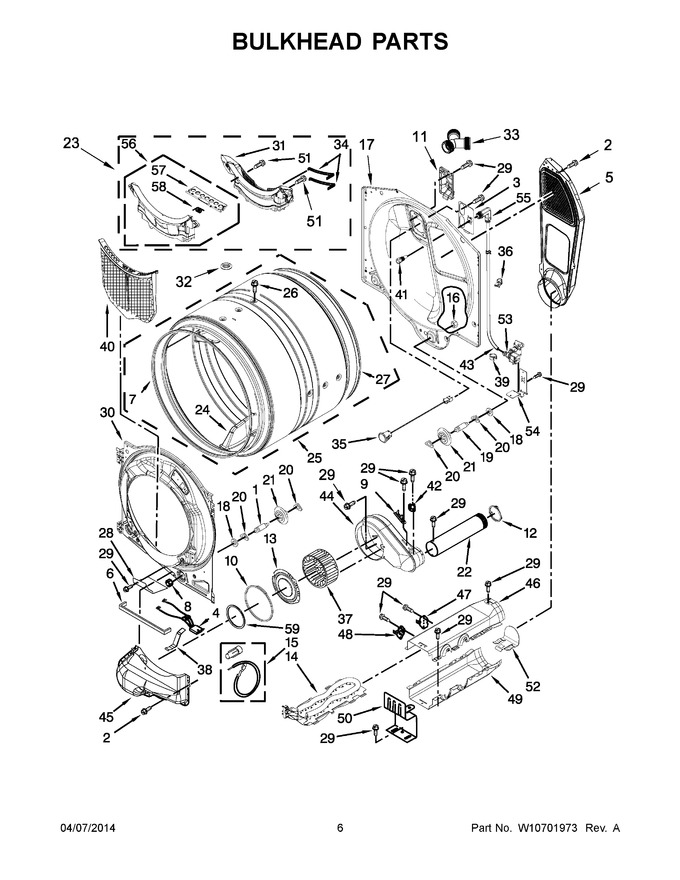 Diagram for MED5100DW0