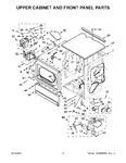 Diagram for 04 - Upper Cabinet And Front Panel Parts