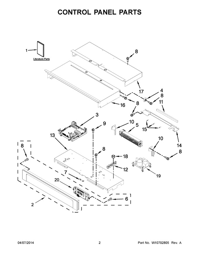 Diagram for MEW9630AW02