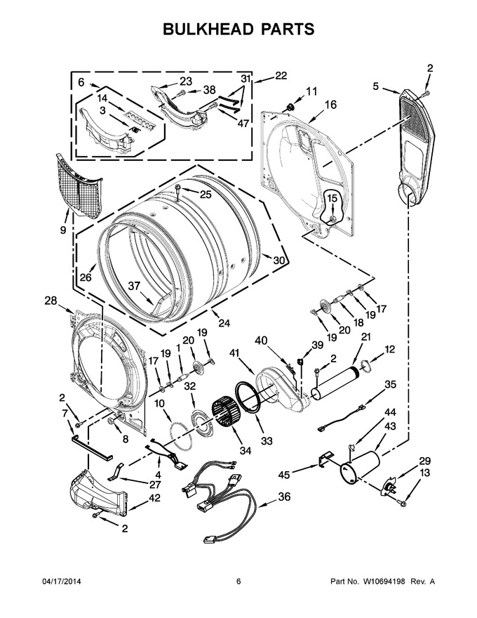 Diagram for MGD3100DW0